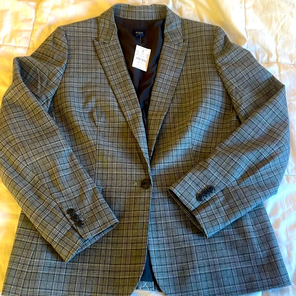 Grey and black Blazer/jacket